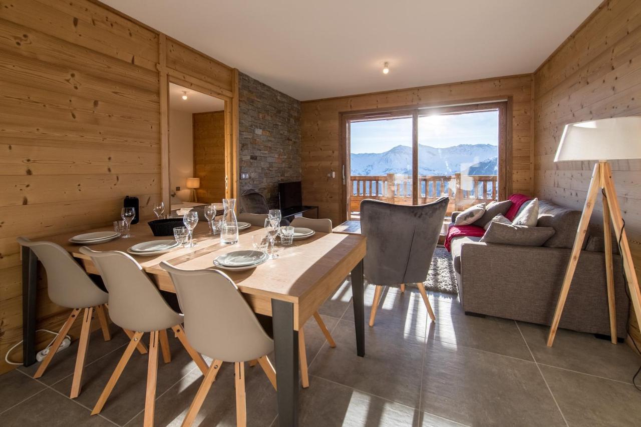 Odyssee Arc02 Appartement Sur Les Pistes Avec Vue Panoramique Fontcouverte-la-Toussuire Kültér fotó